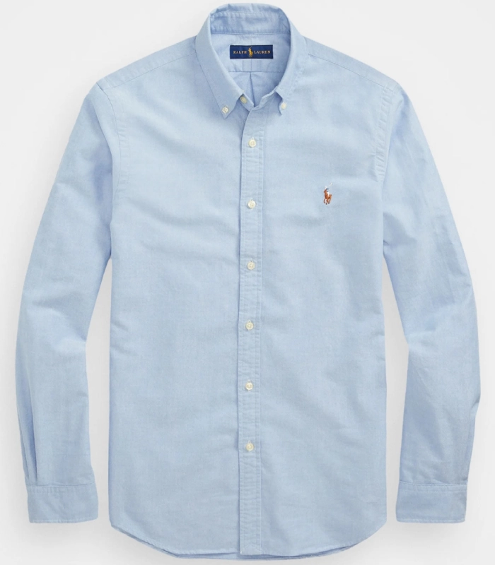 RL slim fit oxford Sky blue shirt